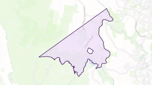 ACT Remainder - Coree Area Boundary Map