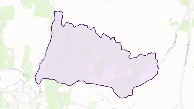 ACT Remainder - Kowen Area Boundary Map