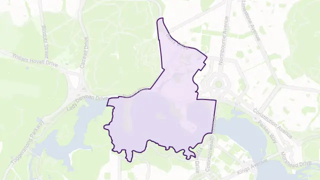 Acton Area Boundary Map