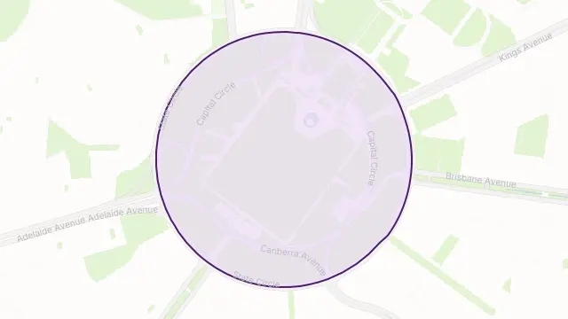 Capital Hill Area Boundary Map