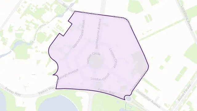 City Area Boundary Map