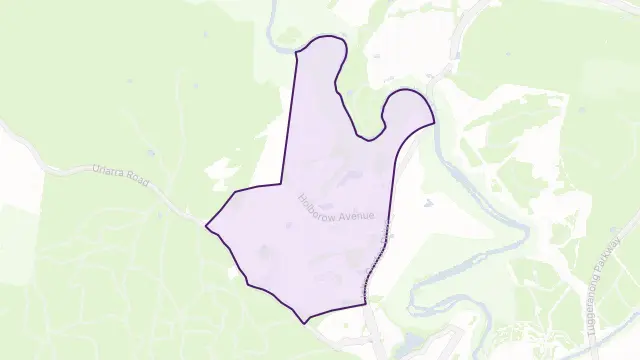 Denman Prospect Area Boundary Map