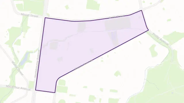 Dickson Area Boundary Map