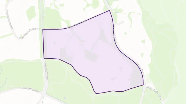 Farrer Area Boundary Map