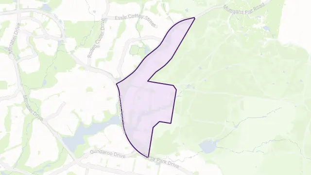 Forde Area Boundary Map