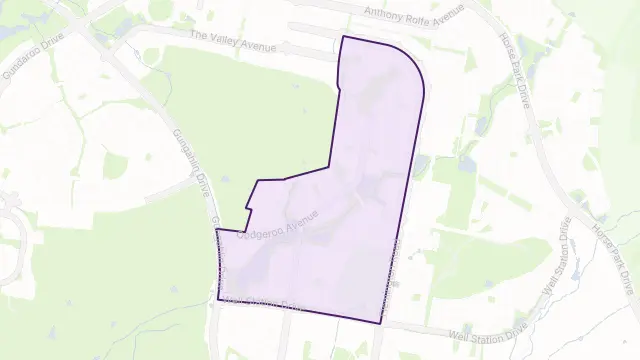 Franklin Area Boundary Map