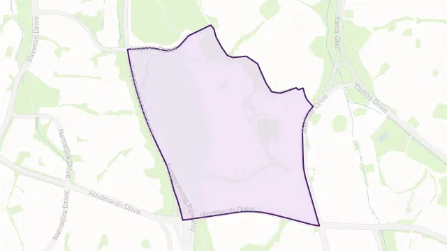 Lyons Area Boundary Map