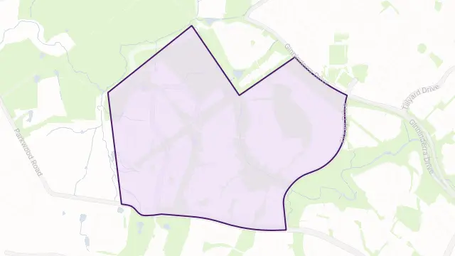 Macgregor Area Boundary Map