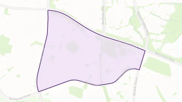 Macquarie Area Boundary Map