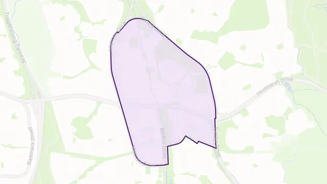 Phillip Area Boundary Map