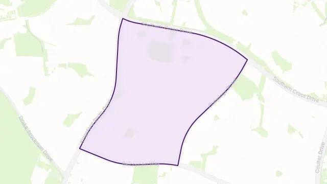 Scullin Area Boundary Map