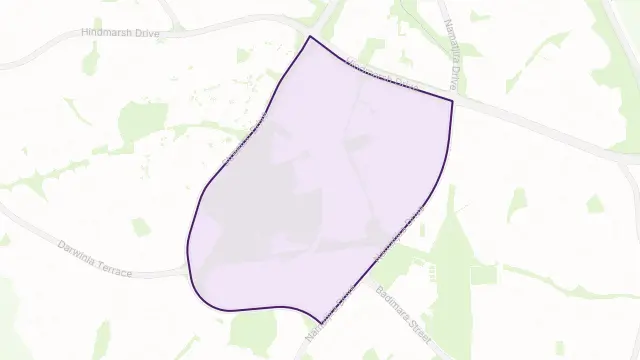 Stirling Area Boundary Map