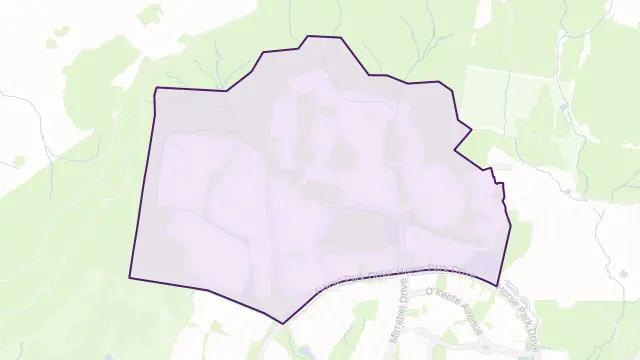 Taylor Area Boundary Map