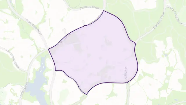 Wanniassa Area Boundary Map
