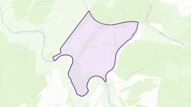 Whitlam Area Boundary Map