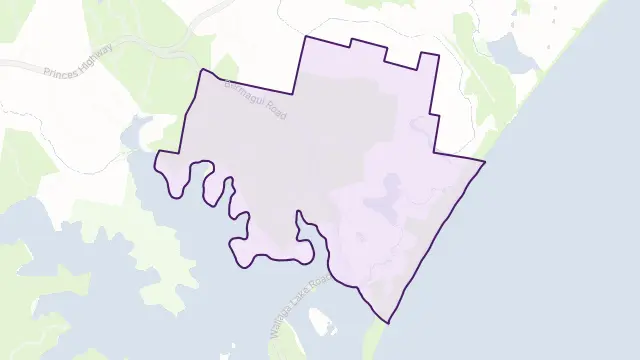 Akolele Area Boundary Map