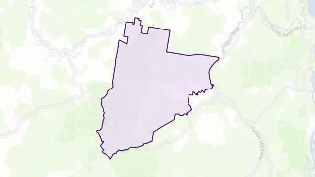 Allgomera Area Boundary Map