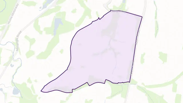 Ambarvale Area Boundary Map