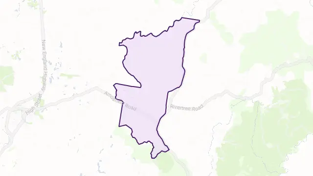 Amosfield Area Boundary Map