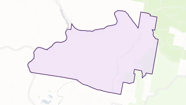 Angledale Area Boundary Map