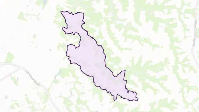 Annangrove Area Boundary Map