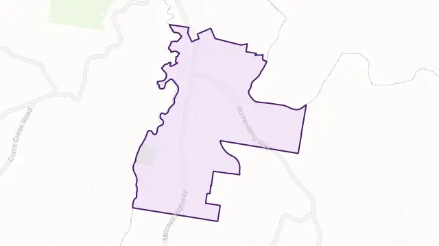 Apsley Area Boundary Map