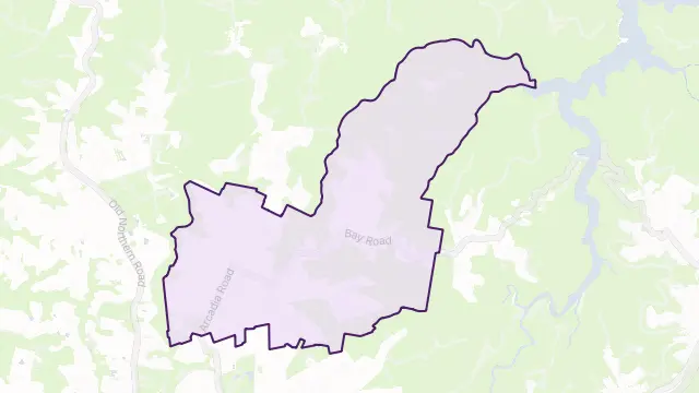 Arcadia Area Boundary Map