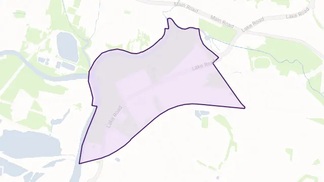 Argenton Area Boundary Map