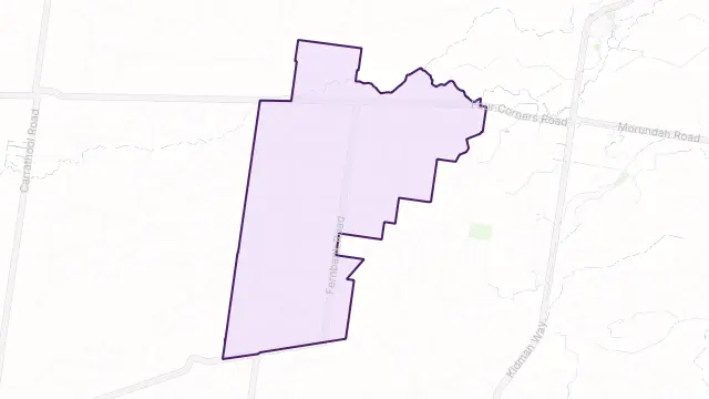 Argoon Area Boundary Map