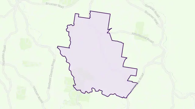 Atholwood Area Boundary Map