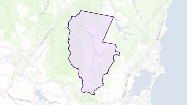 Avon Area Boundary Map