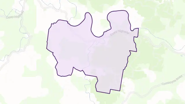 Bagnoo Area Boundary Map