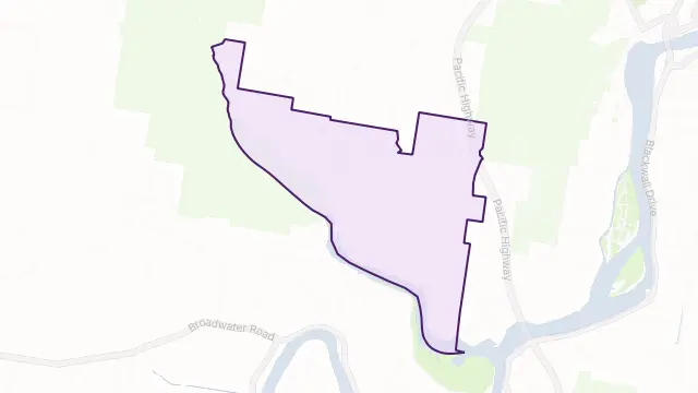 Bagotville Area Boundary Map