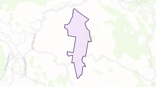 Bakers Creek Area Boundary Map