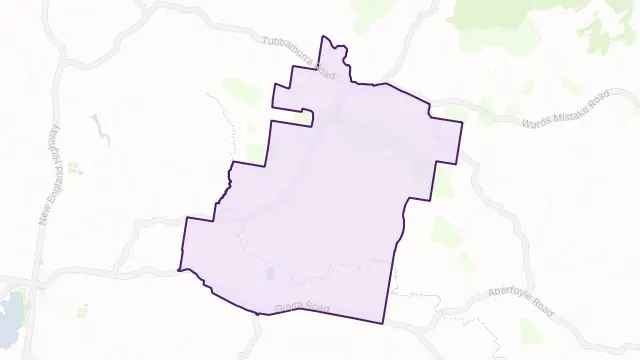 Bald Blair Area Boundary Map