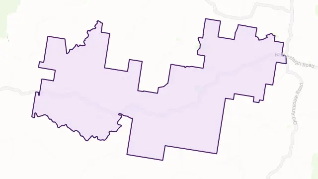 Baldersleigh Area Boundary Map