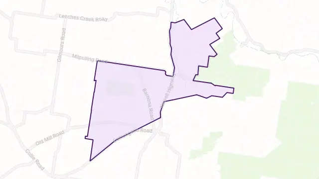 Balladoran Area Boundary Map