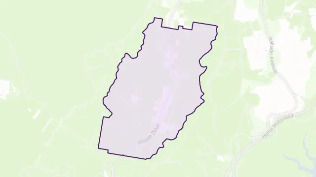 Balmoral Area Boundary Map