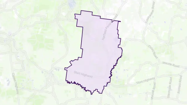 Balranald Area Boundary Map