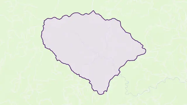Banda Banda Area Boundary Map
