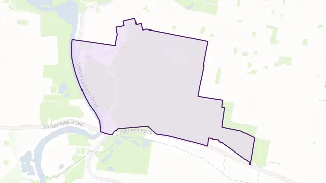 Bankstown Aerodrome Area Boundary Map