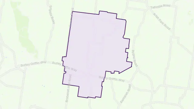 Barellan Area Boundary Map