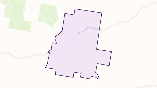 Bathampton Area Boundary Map