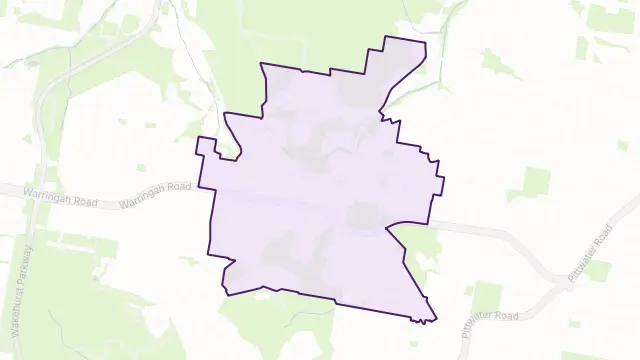Beacon Hill Area Boundary Map