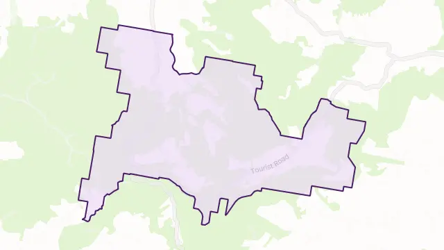Beaumont Area Boundary Map