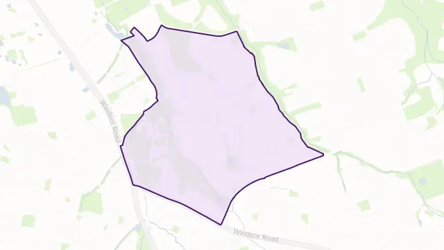Beaumont Hills Area Boundary Map