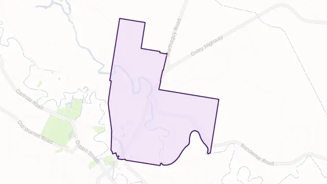 Beemunnel Area Boundary Map