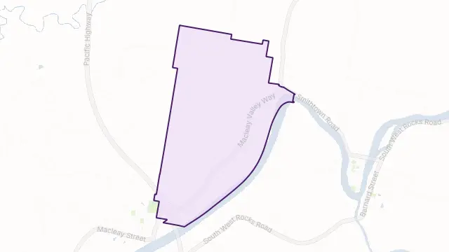 Bellimbopinni Area Boundary Map