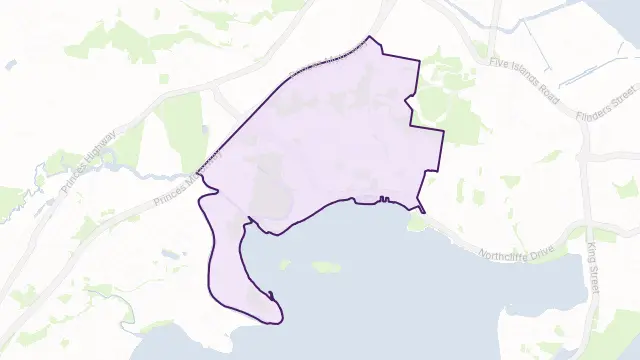 Berkeley Area Boundary Map