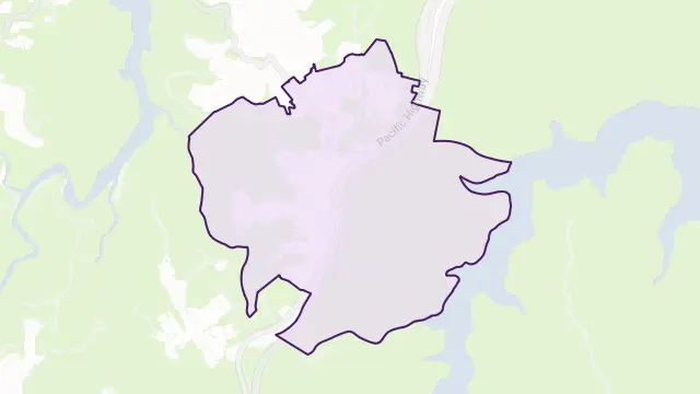 Berowra Area Boundary Map